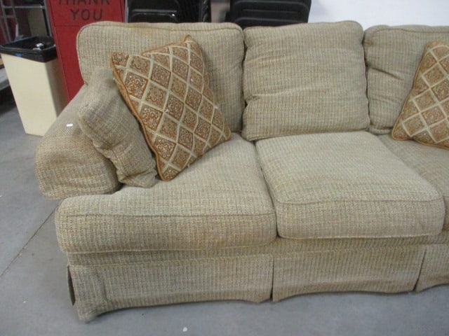 Old Colony Furniture Upholstered Rolled Arm Sofa - 3