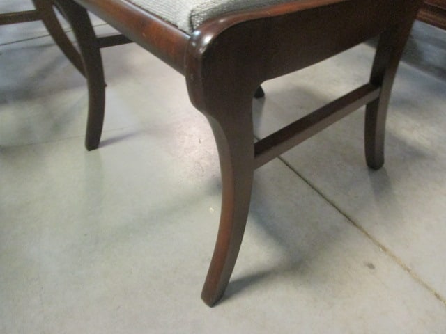 Glass Top Dining Table w/8 Chairs - 7