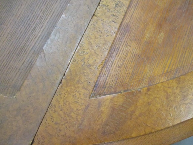 Drop Leaf Table w/Turned legs & Honey Brown Finish - 6