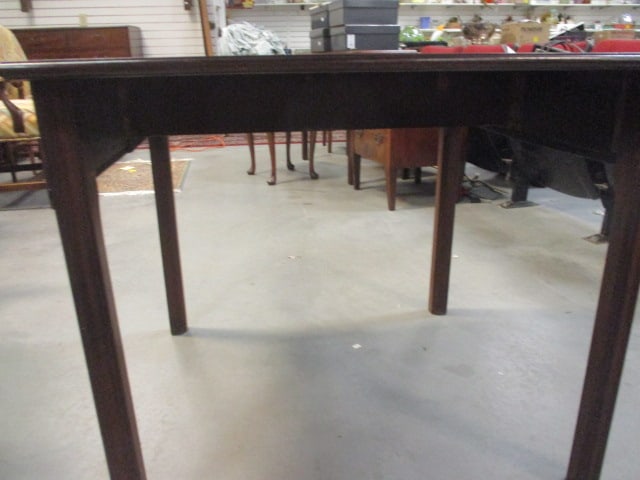 Antique Game Table w/1 Drawer - 7