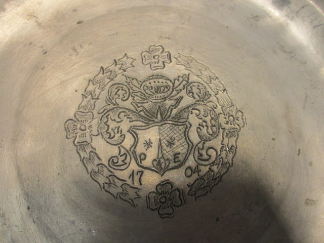 Children's Scenes Collectable Pewter Plates (4) & - 12