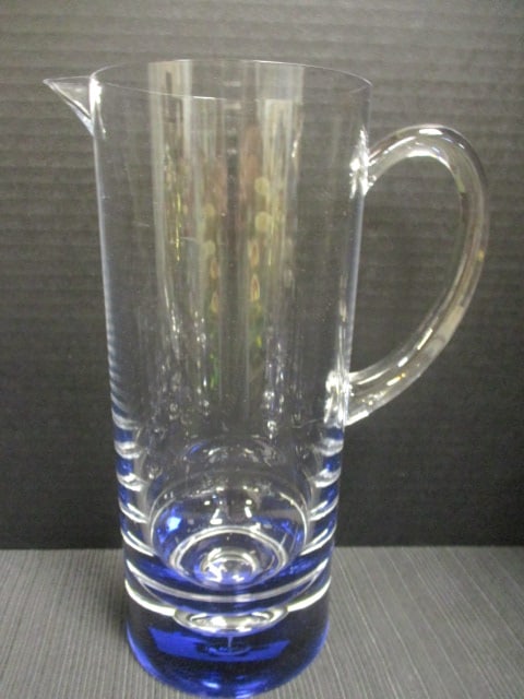 Blue & Clear Acrylic Pitcher & Tumbler Set - 4