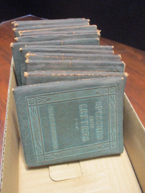 Little Leather Library Corp. (Lot of 13) Antique Books: Circa 1920's