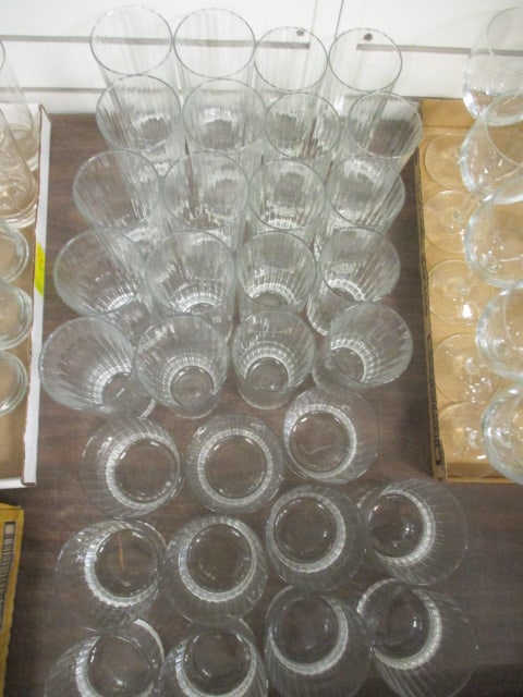 Ribbed Highball & Lowball Grouping (Lot of 31) - 5