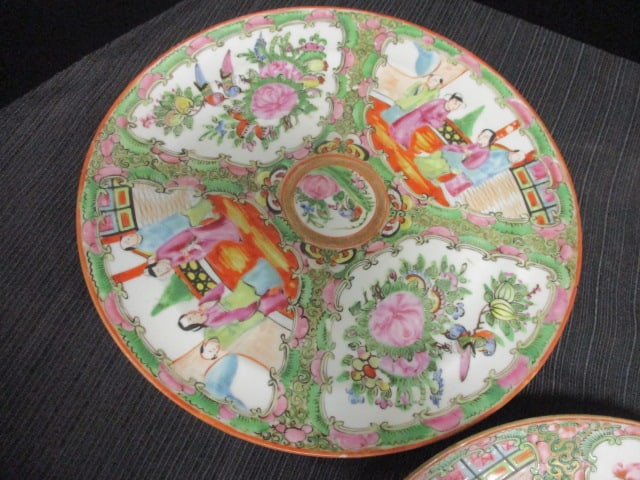 Chinese Rose Medalian Porcelain Dinnerware (12 PC) - 10