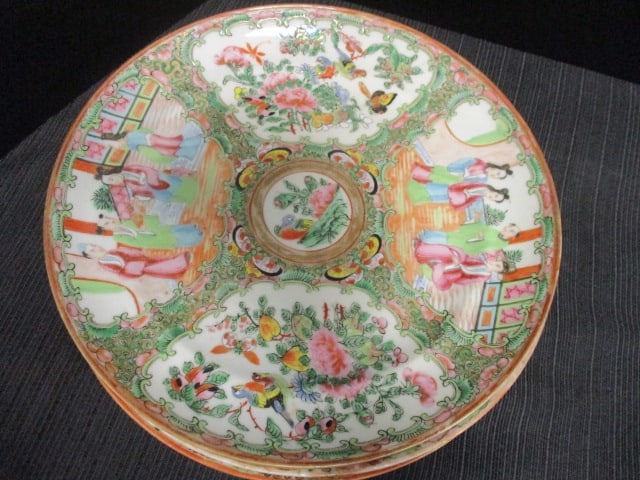 Chinese Rose Medalian Porcelain Dinnerware (12 PC) - 8
