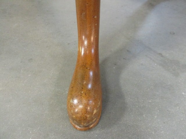 Wood Pedestal Dining Table - 5
