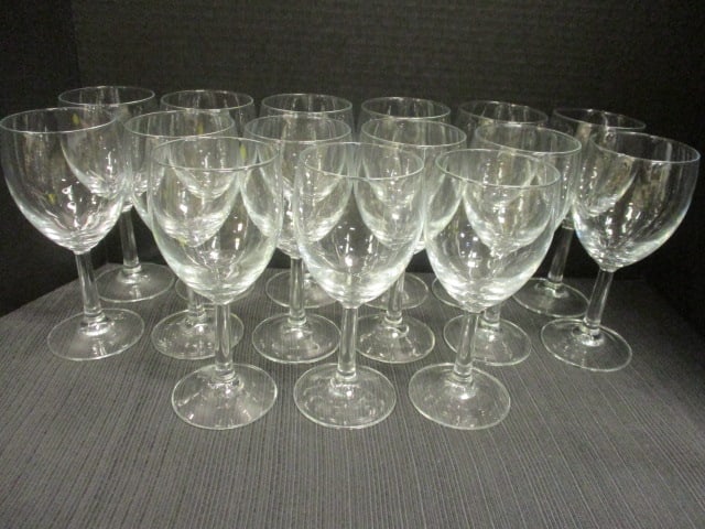 Crystal Wine Goblets (Lot of 15) (1 of 5)
