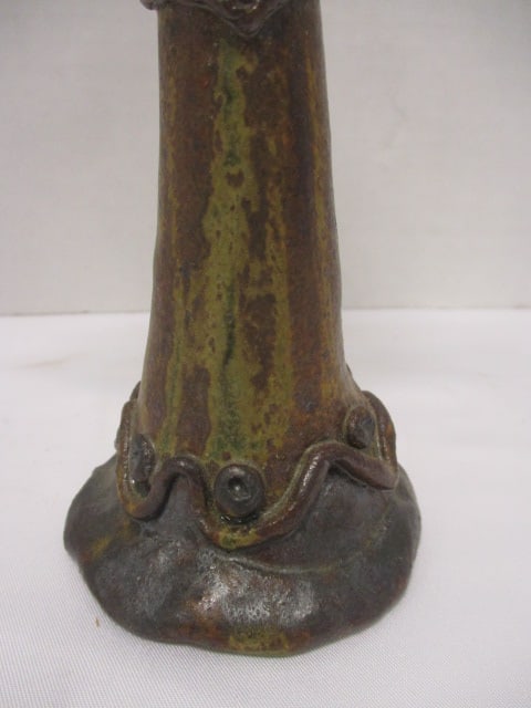 Handcrafted Figural Candlestick w/Bird on Top - 2