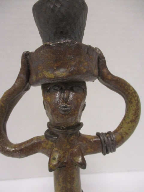Handcrafted Figural Candlestick w/Bird on Top - 3