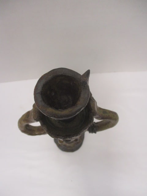Handcrafted Figural Candlestick w/Bird on Top - 4