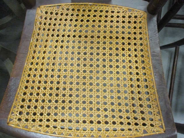 Wood Side Chairs (PR) w/Woven Cane Seats - 5