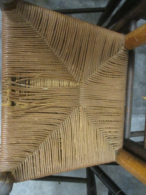 Rush Seat Ladder Back Chair & Woven Seat Ladder Chair - 3