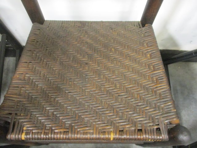Rush Seat Ladder Back Chair & Woven Seat Ladder Chair - 6
