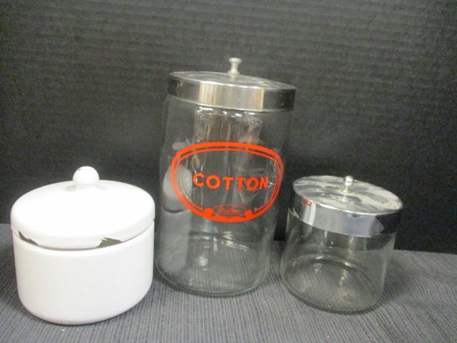 Bathroom Storage Jars: see pictures