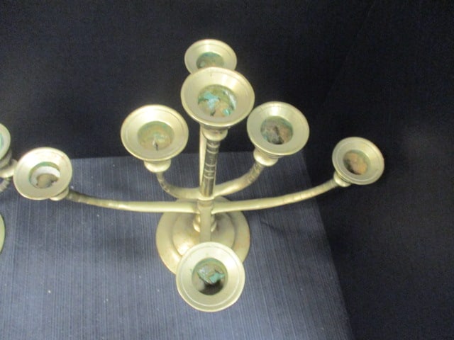 Brass Candleabras (Lot of 2) - 3