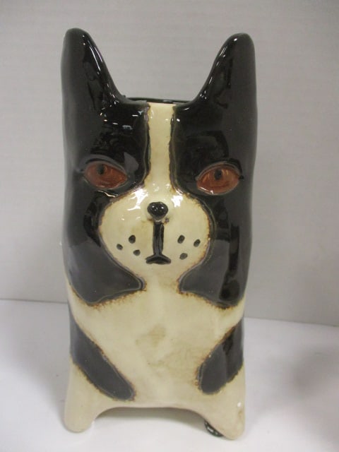 Cat & Dog Head Planters Set - 4