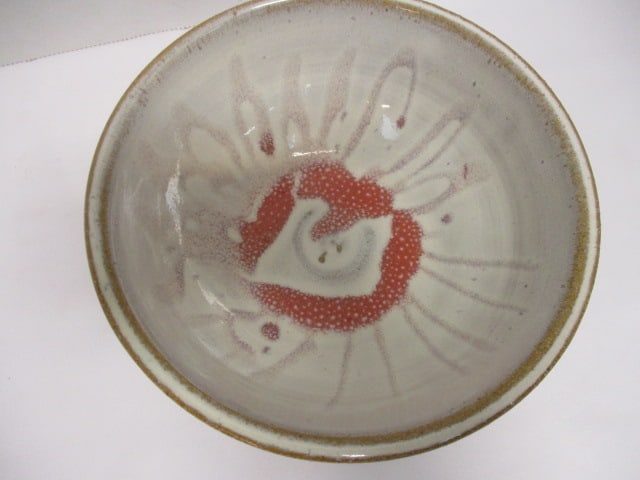 Signed Pottery Bowls (Lot of 4) - 5