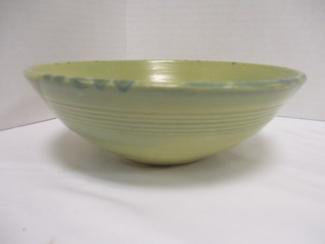 Signed Pottery Bowls (Lot of 4) - 8