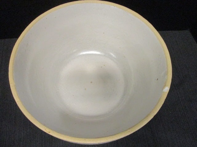 Stoneware Shoulder Mixing Bowl or Milk Pan Crock - 2