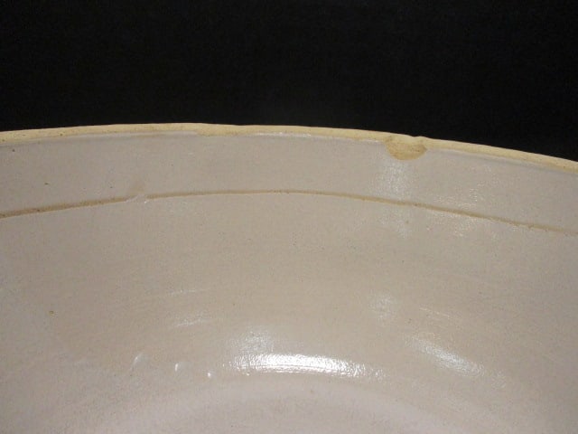 Stoneware Mixing Bowl w/Thick Rounded Trim - 3