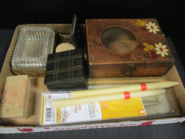 Vanity Trinket Boxes, etc. Grouping: See all Pictures