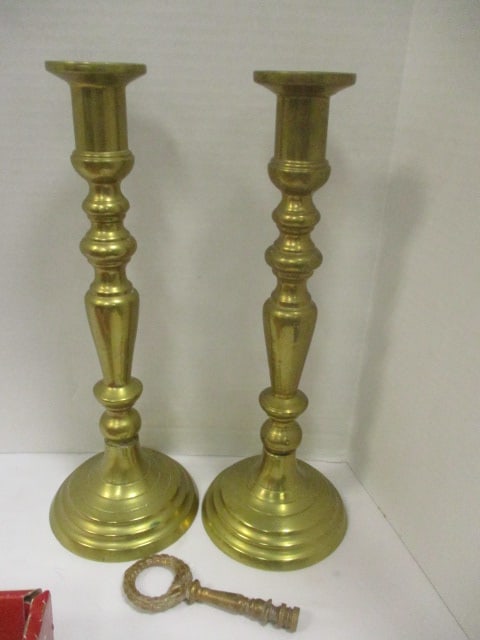 Brass Candlestick Grouping - 6