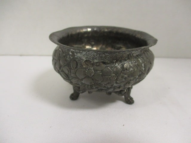 Peerless Silver Co. (Lot of 3) Pewter Mugs, Barbour Bros. Bowl, - 3