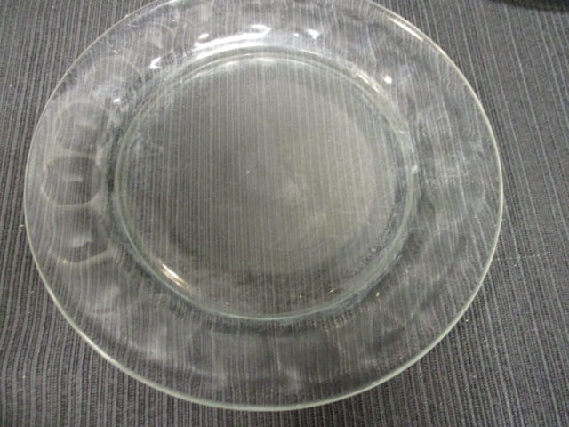 Clear Glass Snack/Salad Plates Grouping (Lot of 24) - 4