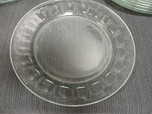 Clear Glass Snack/Salad Plates Grouping (Lot of 24) - 5