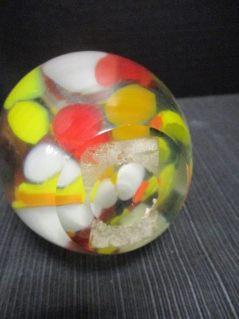 Handblown 7" Art Glass Swirl Vase & Mid Century Jack in the pulpit Vase (8 1/2") - 4