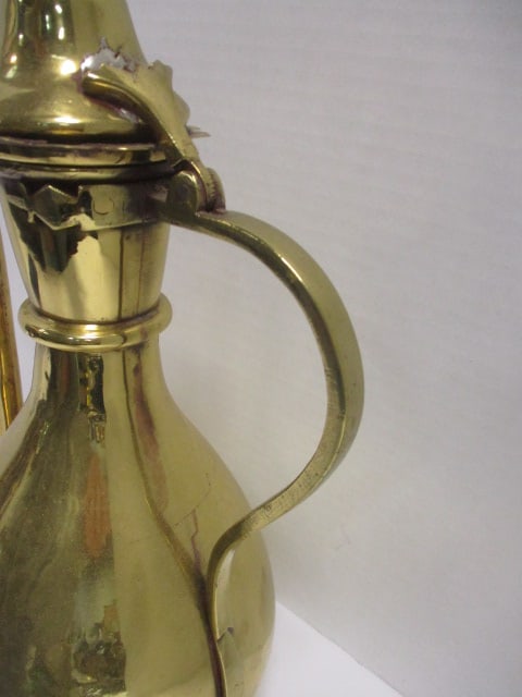 Vtg. Ewer/Water Pitcher w/Bulbous Body - 3