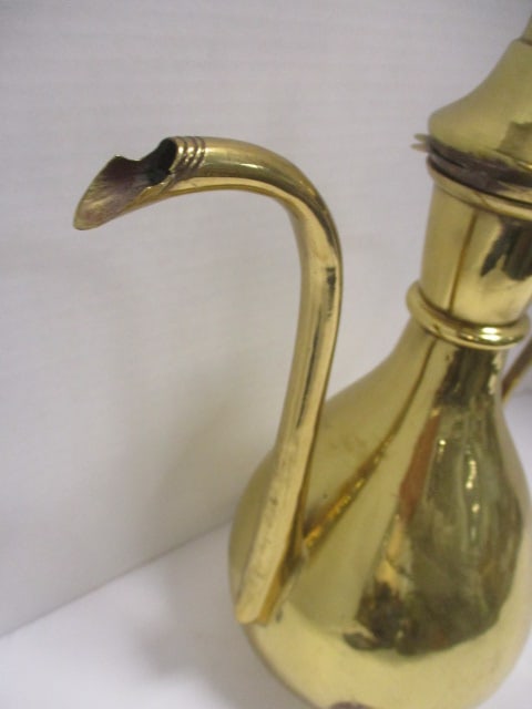 Vtg. Ewer/Water Pitcher w/Bulbous Body - 4
