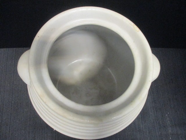 Beehive Style Crock/Cookie Jar - 3
