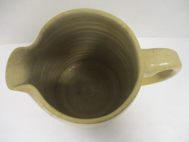 Marshall Pottery ? Stripe Pottery Salt Glaze Pitcher - 3