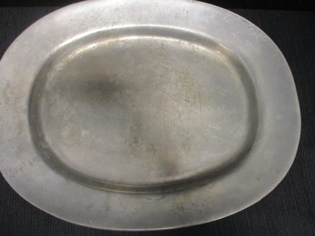 Pewter Oblong Tray/Platter - 2