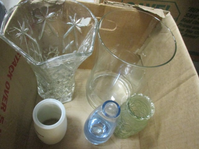 Flower Vases Grouping: .