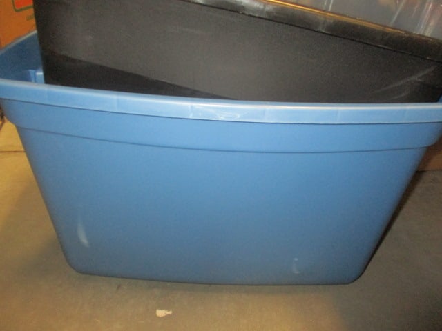 2 Flip Top Totes & 1 Lidded Tote - 2