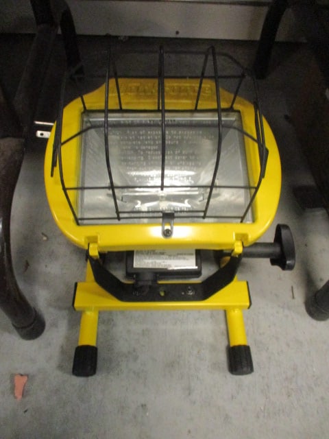 Workforce 500 Watt Halogen Work Light: .