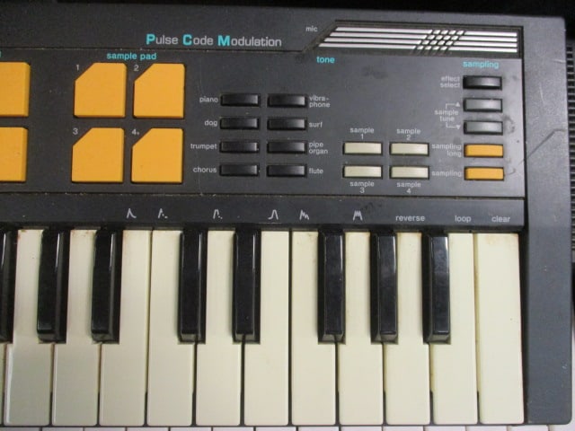 Yamaha PSS-270 Voicebank Keyboard & Casio SK-5 Sampling Keyboard - 2