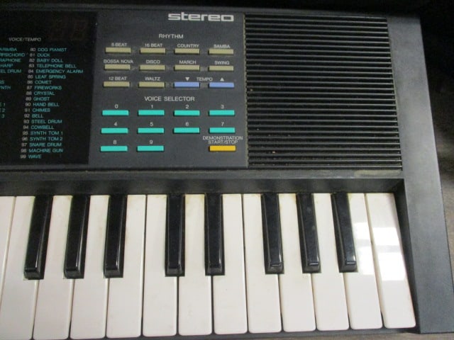 Yamaha PSS-270 Voicebank Keyboard & Casio SK-5 Sampling Keyboard - 4