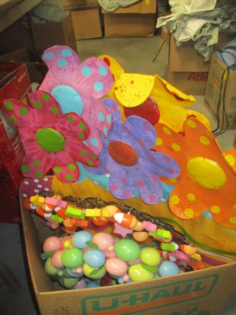 Easter Wreaths & Wall Hanging: Lot of 3