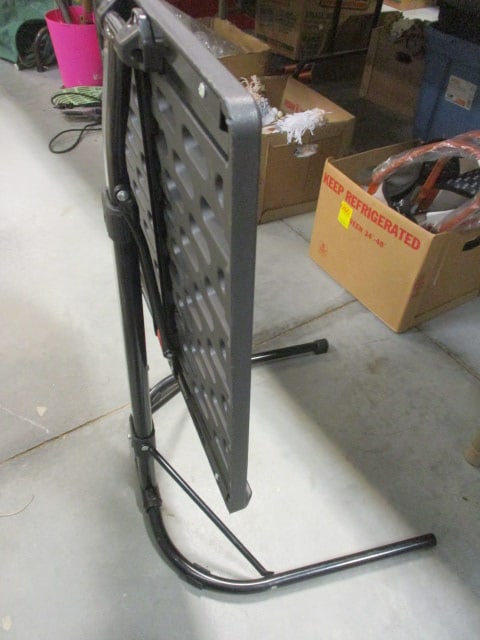 Adjustable Height Folding Tray Table - 4