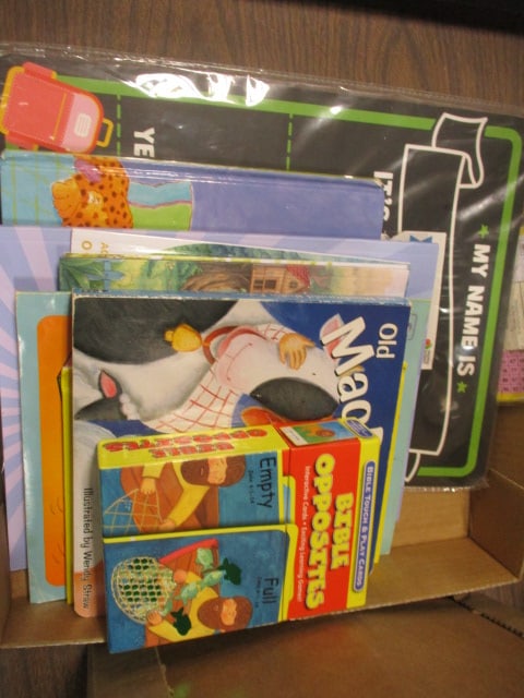 Children's Books, Bible Card Game, etc.: .