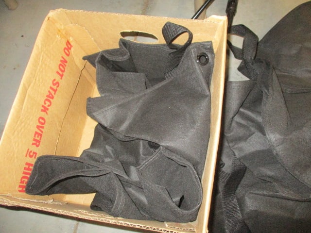 Saint Maniero 1982 Garment Bag (New), 2 Black Garment Bags - 3