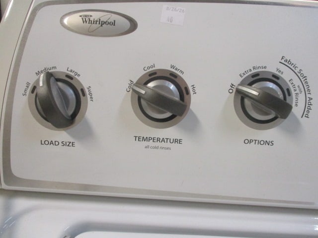 Whirlpool Top Load, center Aggitator Washer - 3