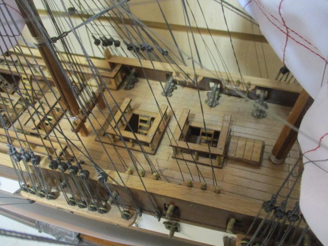 USS Constellation Model Ship - 7