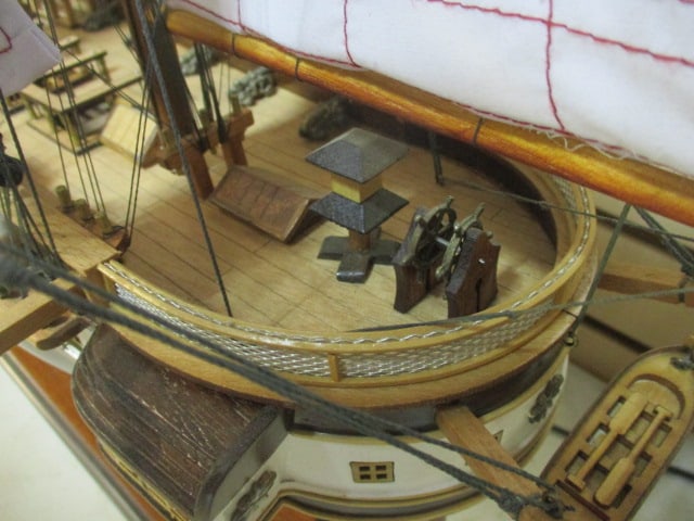 USS Constellation Model Ship - 8