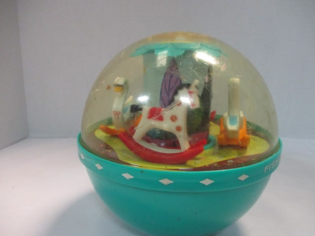 Fisher Price Roly Poly & Vtg. Dog Pull Toy - 7