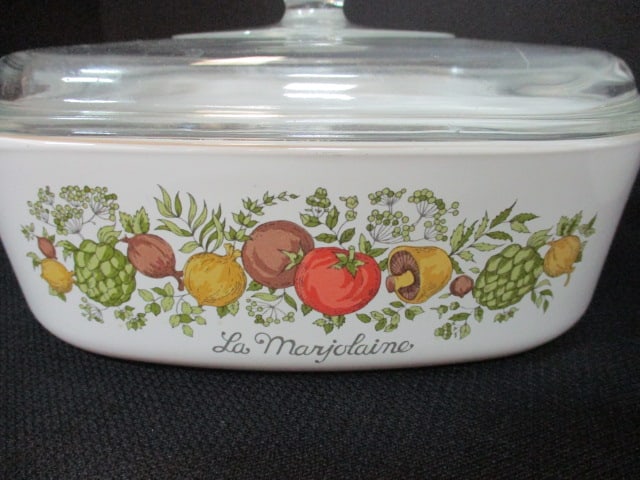 Corningware 'spice of life' Lot of 2 (2 QT) Casseroles - 2
